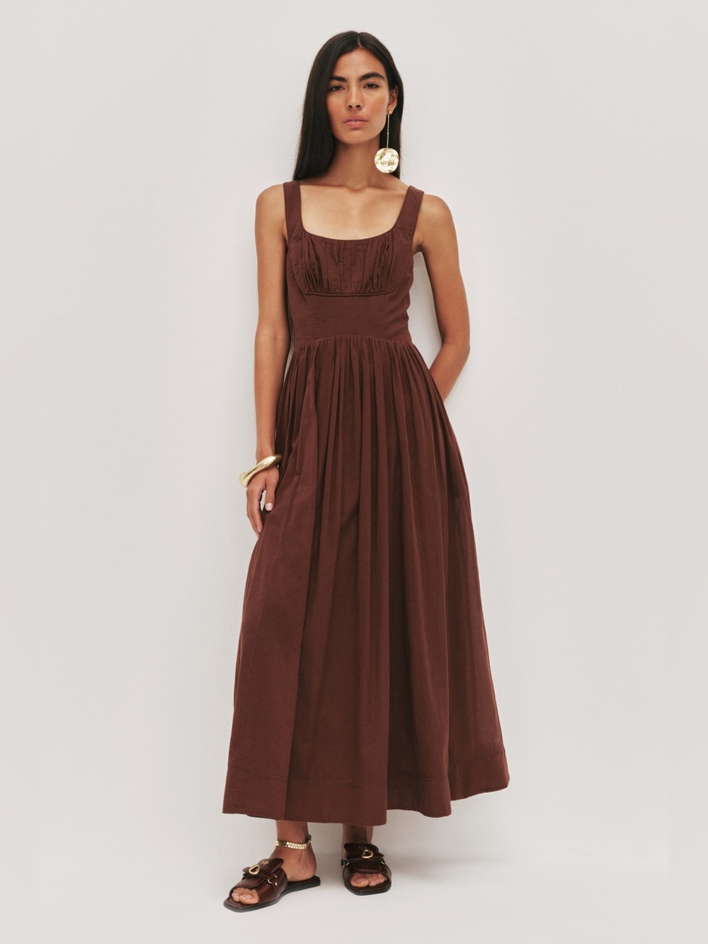 Aje Sunny Midi Dress
